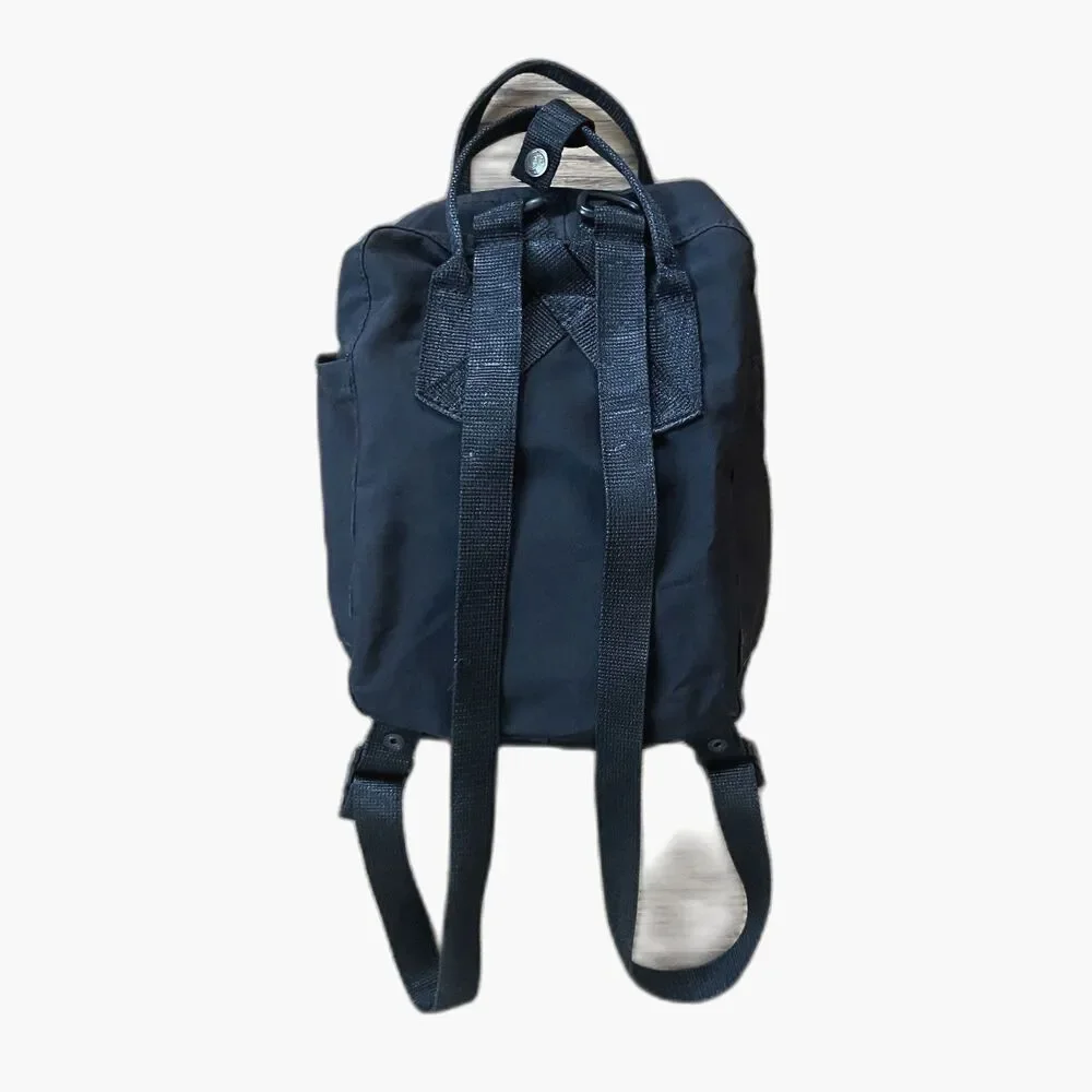FJALLRAVEN KANKEN Classic Black Tiny Backpack Bag Size Small